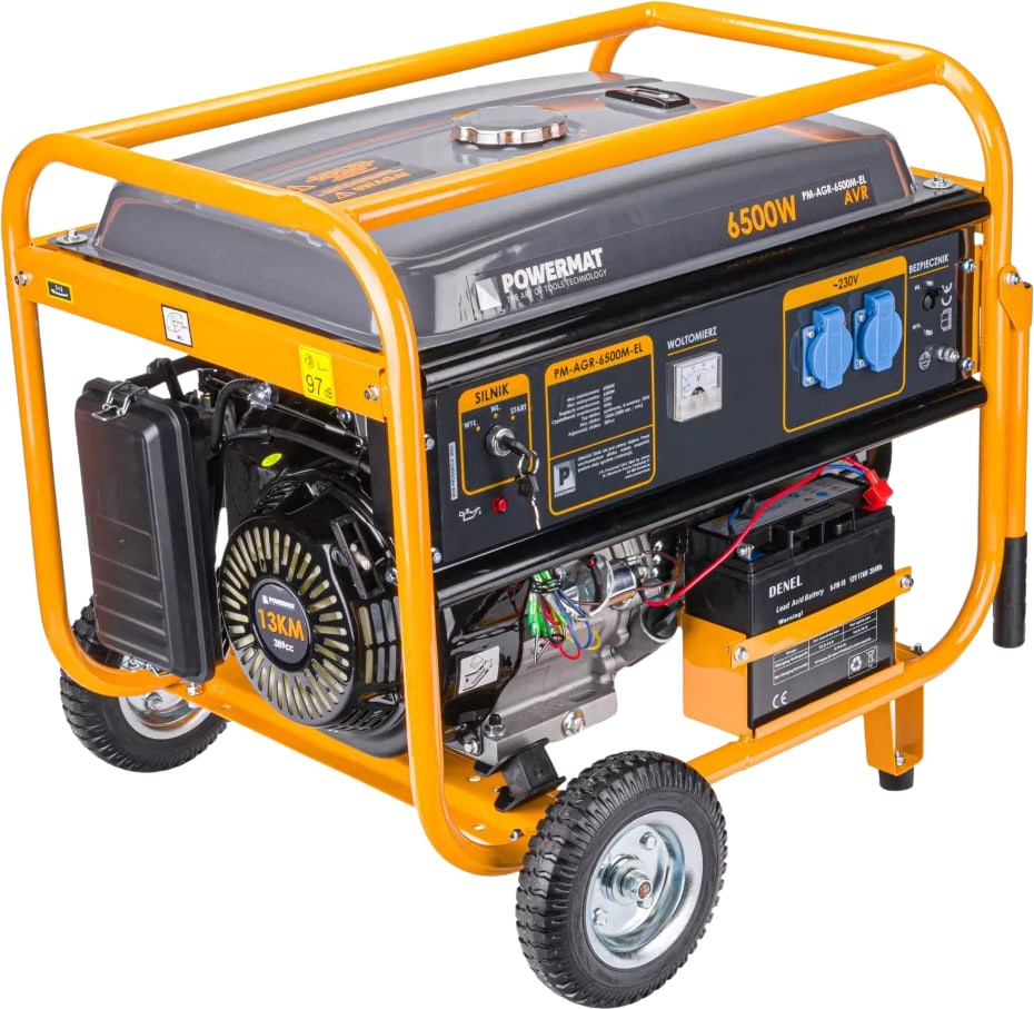 Електрогенератор Powermat PM-AGR-6500M-EL