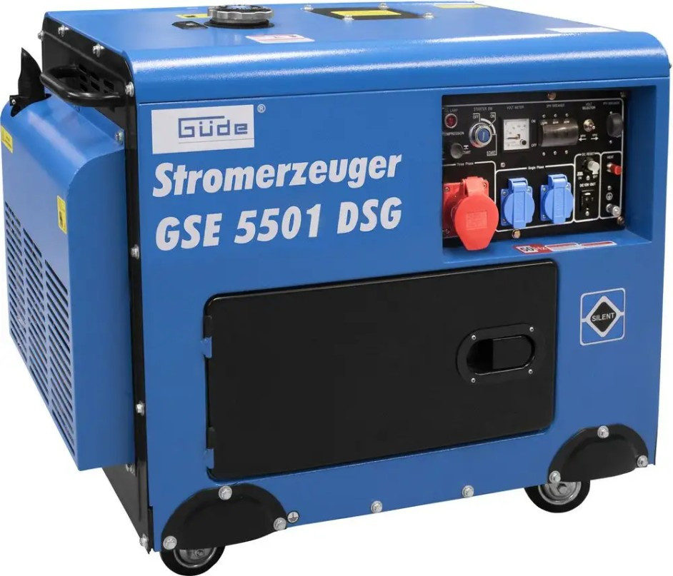 Электрогенератор Guede GSE 5501 DSG