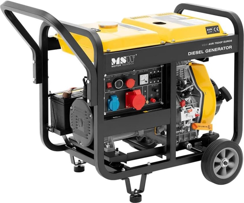 Електрогенератор MSW MSW-AVR 7500F Euro5