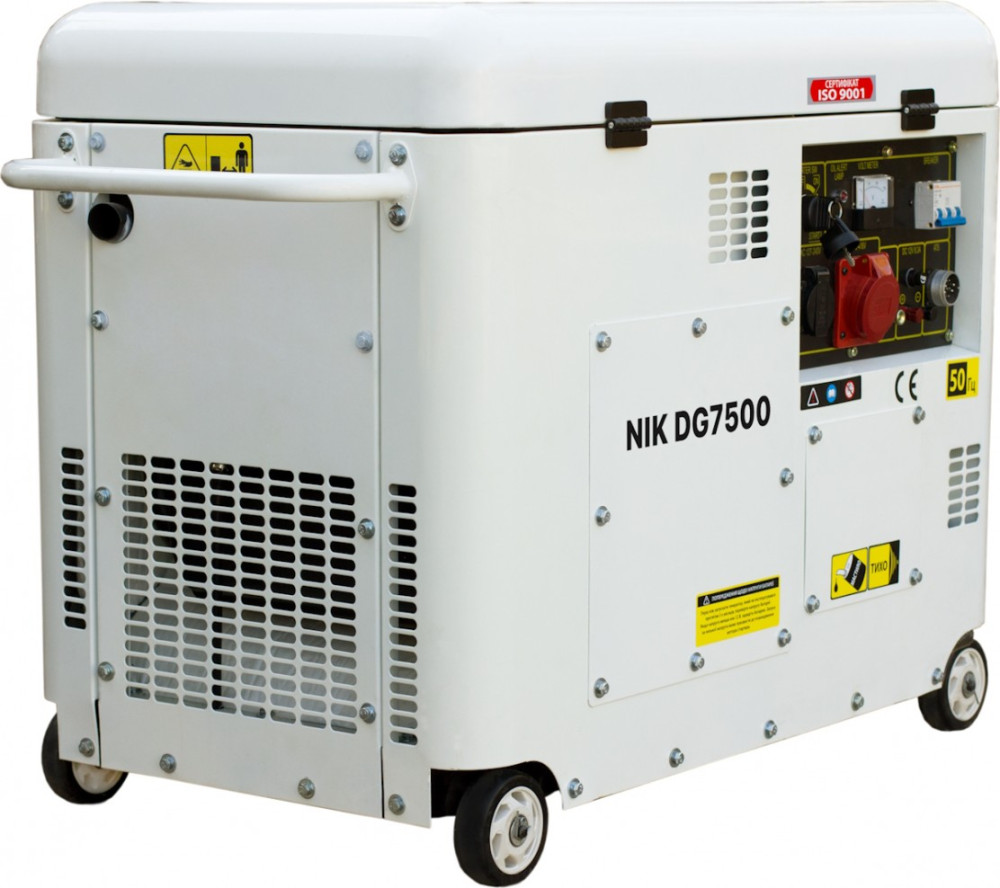 Электрогенератор NiK DG7500 3ph
