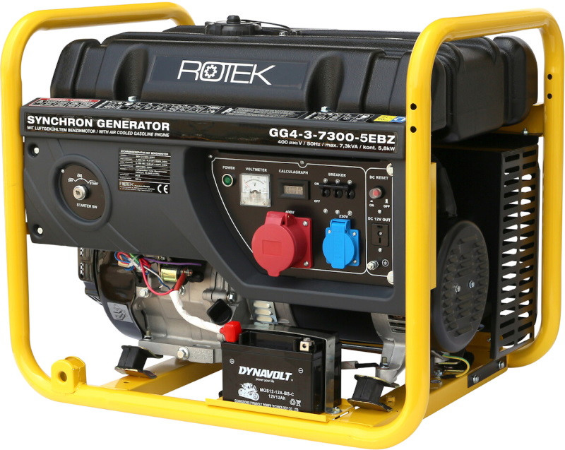 Електрогенератор ROTEK GG4-3-7300-5EBZ