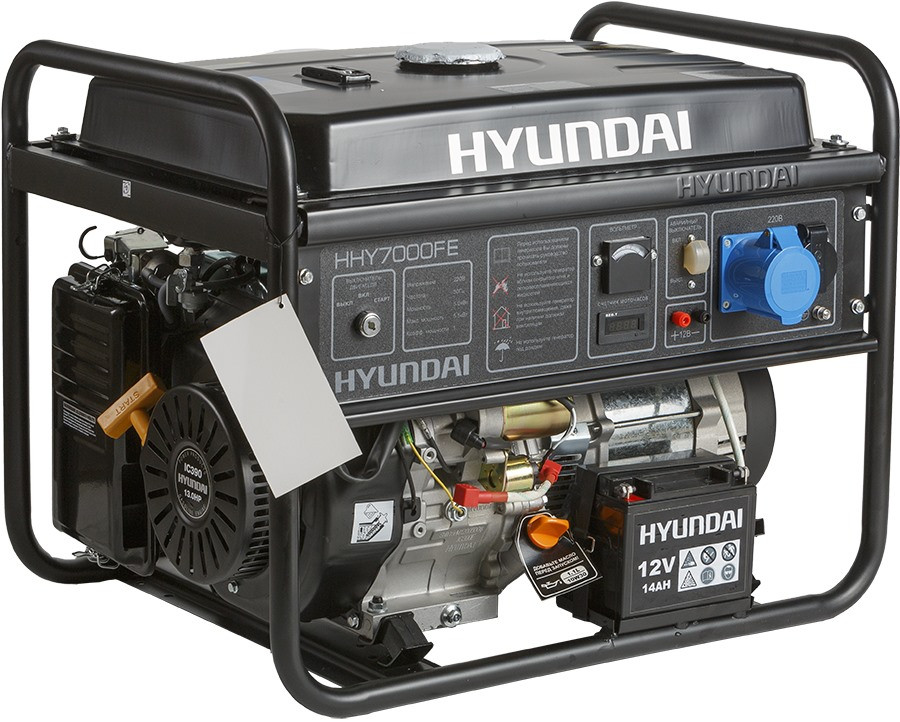 Електрогенератор Hyundai HHY7000FE