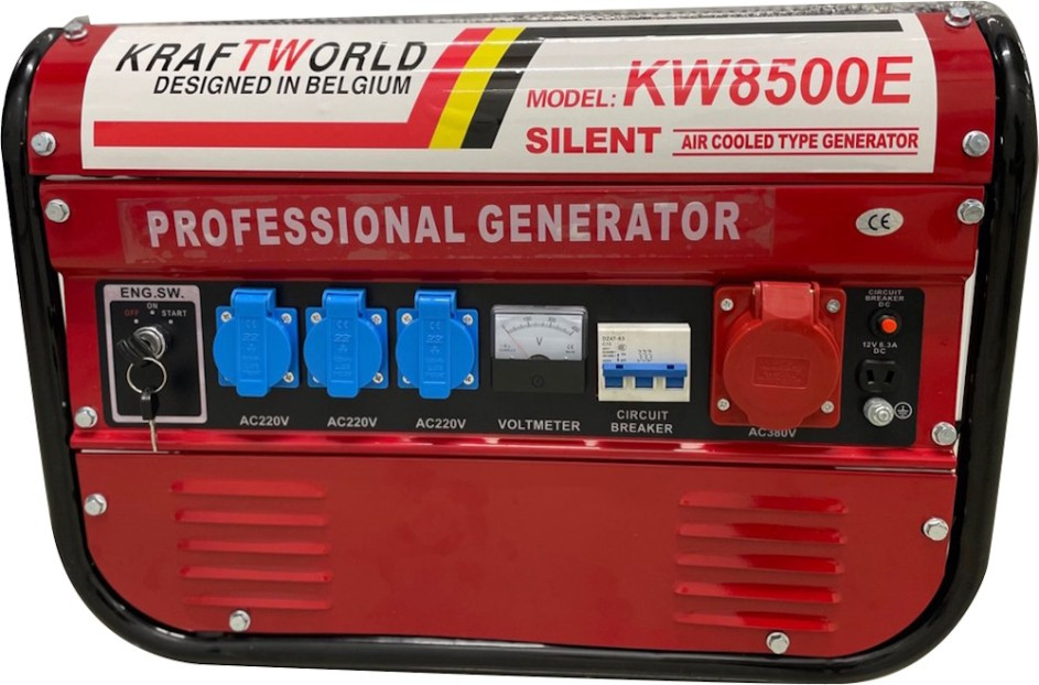 Електрогенератор KraftWorld KW8500E