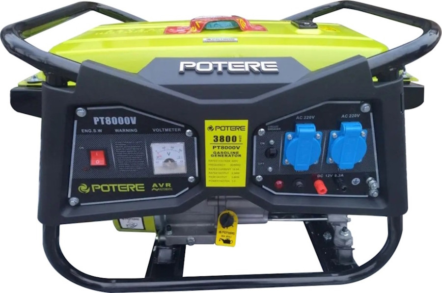 Электрогенератор Potere PT8000V