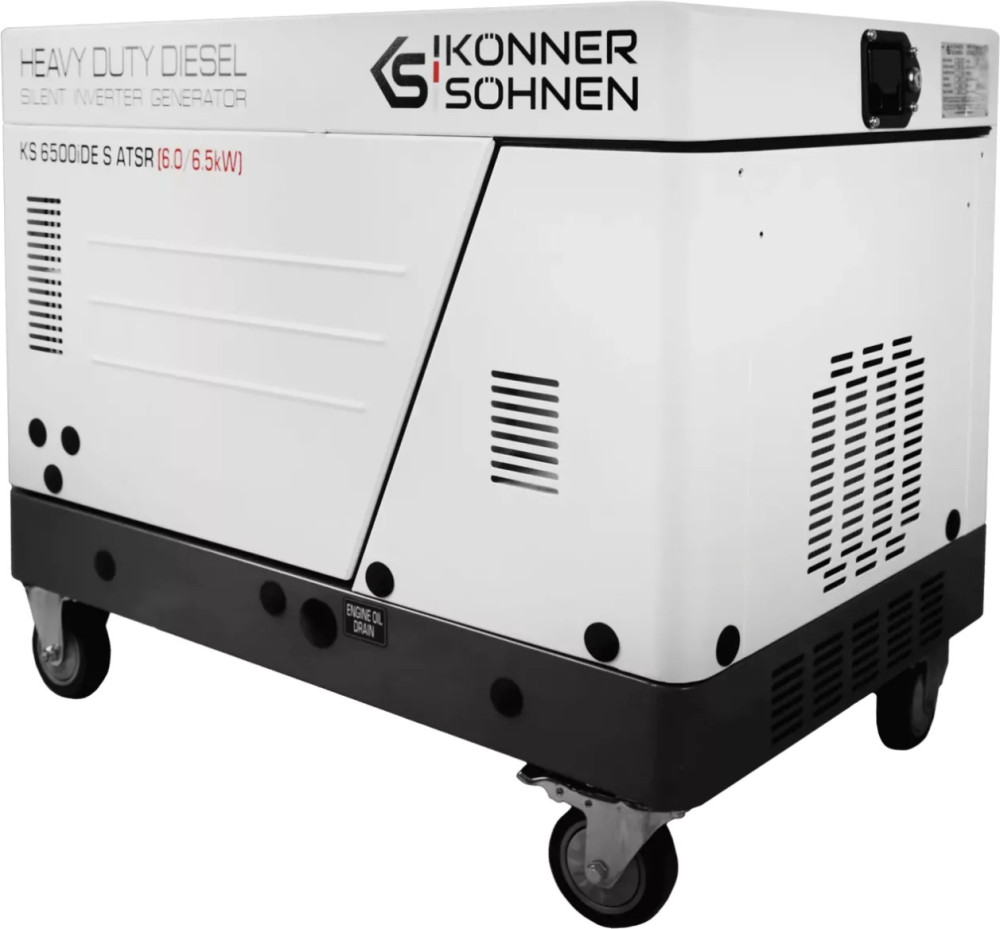 Електрогенератор Konner&Sohnen KS 6500iDE S ATSR