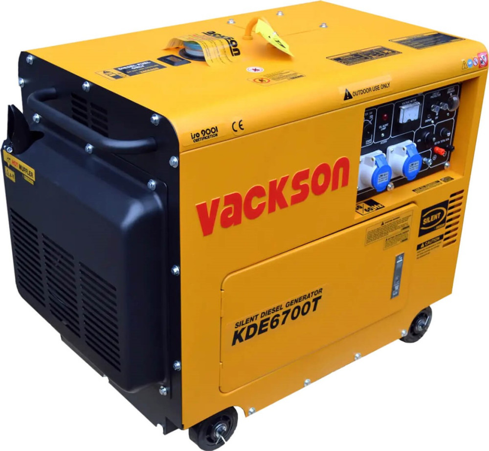 Електрогенератор Vackson KDE6700T
