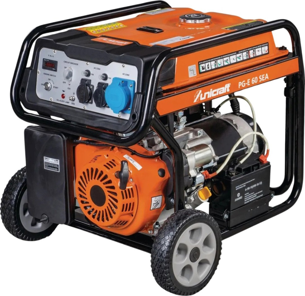 Электрогенератор Unicraft PG-E 60 SEA