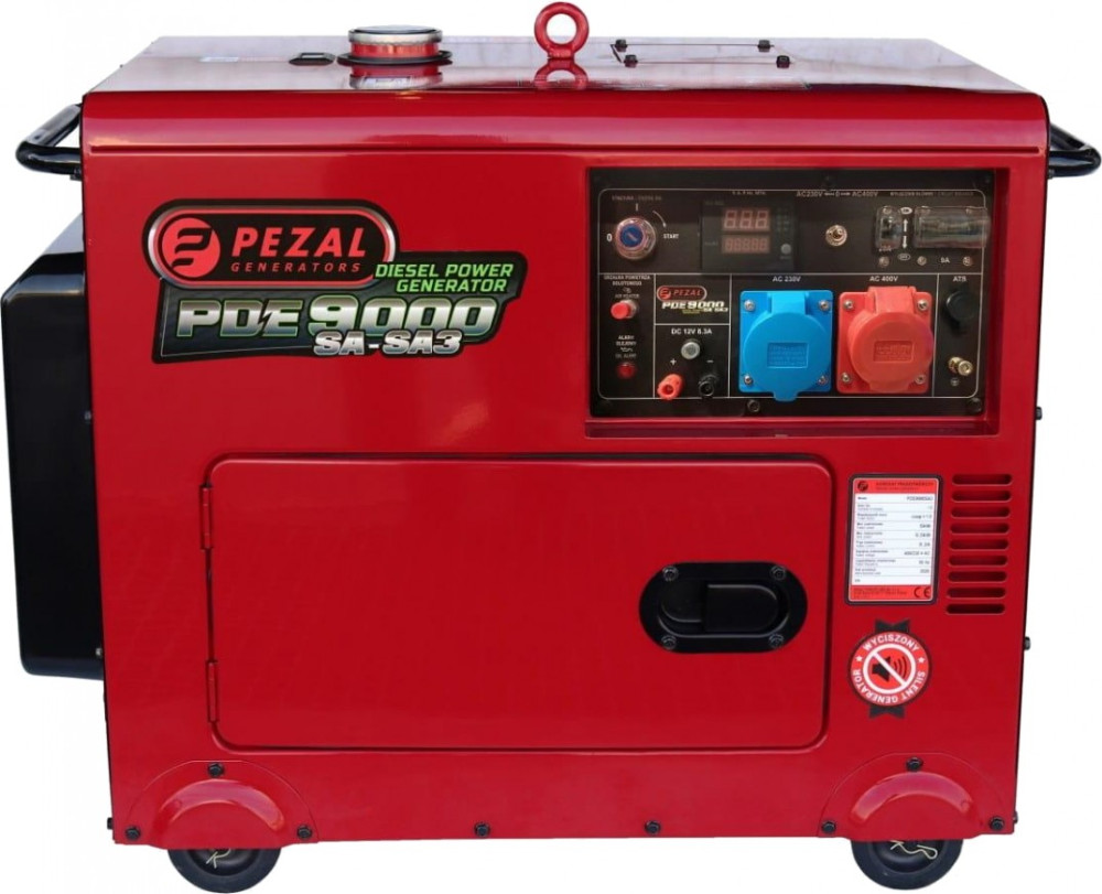 Електрогенератор Pezal PDE9000SA-SA3