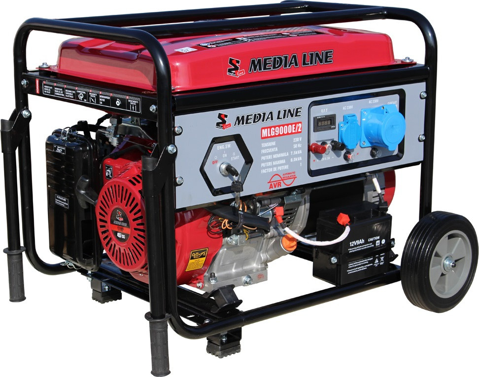 Електрогенератор AGT Media Line MLG9000E/2