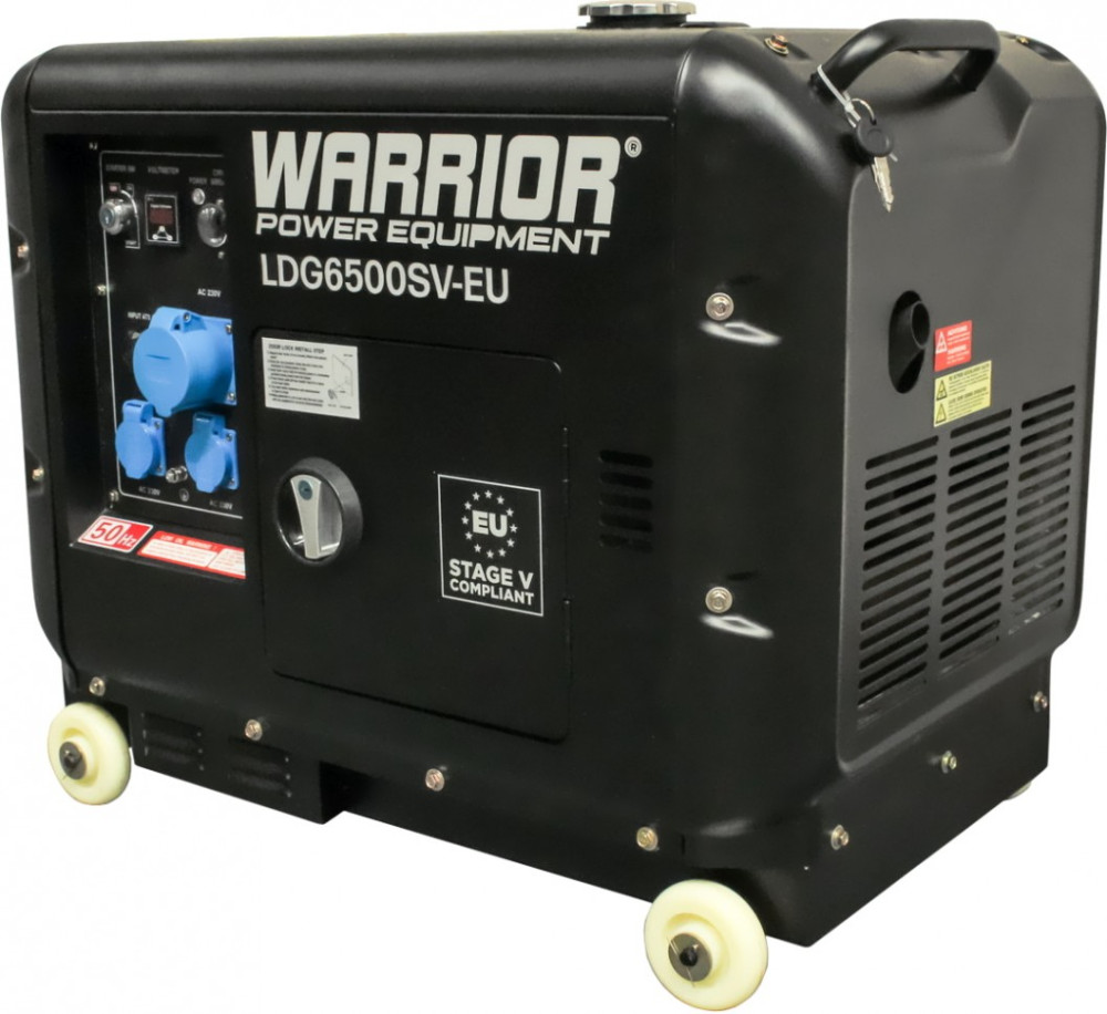 Электрогенератор Warrior LDG6500SV-EU