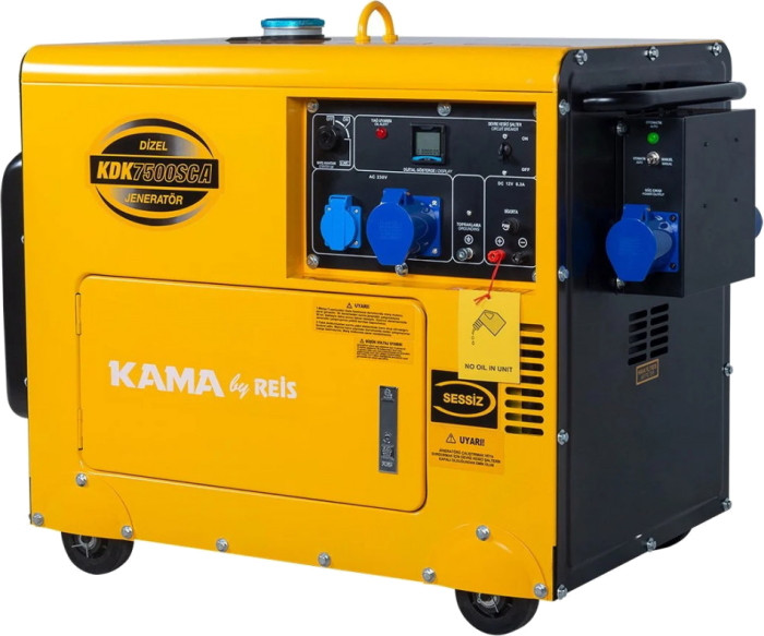 Електрогенератор KAMA KDK7500SCA