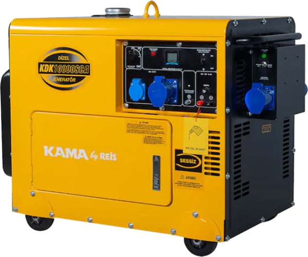 Электрогенератор KAMA KDK10000SCA