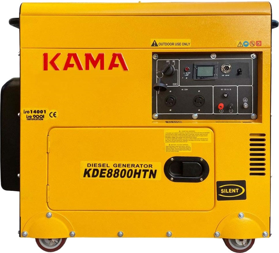 Электрогенератор KAMA KDE8800HTN