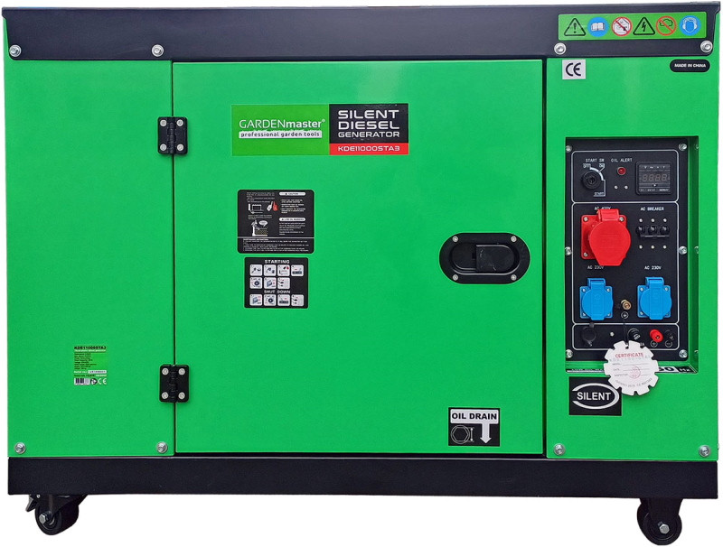 Электрогенератор GARDENmaster KDE11000STA3