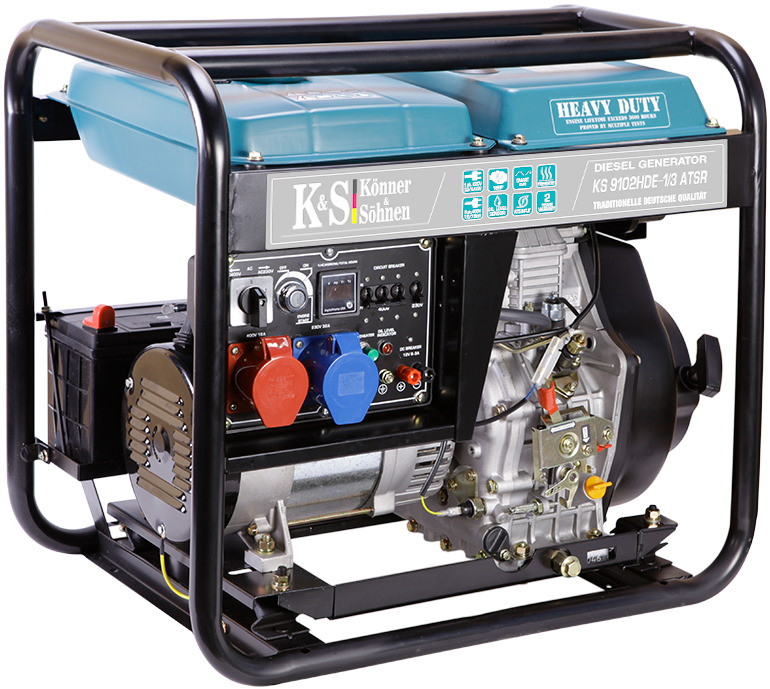 Электрогенератор Konner&Sohnen Heavy Duty KS 9102HDE-1/3 ATSR