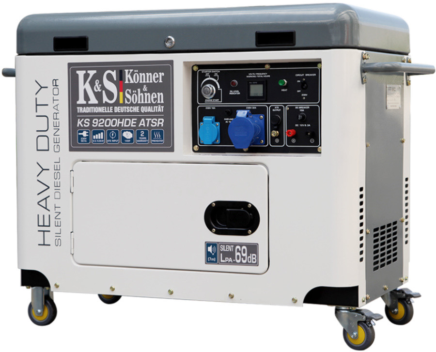 Электрогенератор Konner&Sohnen Heavy Duty KS 9200HDE ATSR
