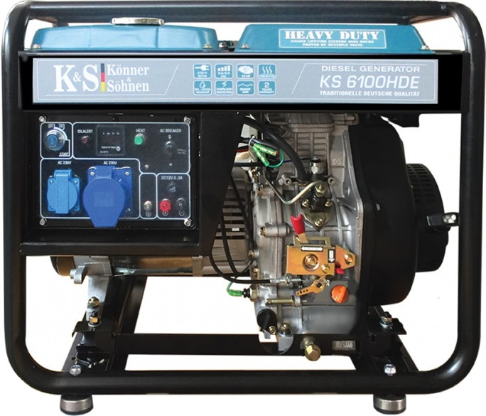 Электрогенератор Konner&Sohnen Heavy Duty KS 6100HDE