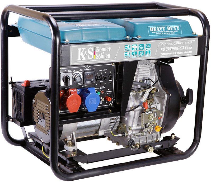 Электрогенератор Konner&Sohnen Heavy Duty KS 8102HDE-1/3 ATSR