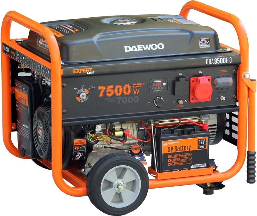 Електрогенератор Daewoo GDA 8500E-3 Expert