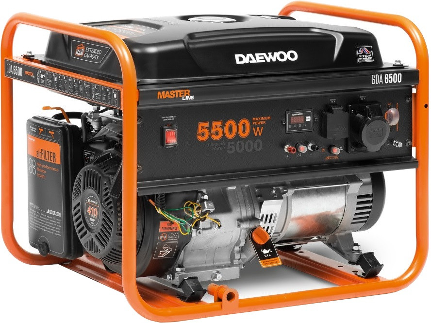 Электрогенератор Daewoo GDA 6500 Master