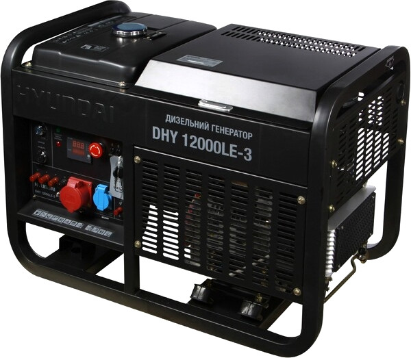 Електрогенератор Hyundai DHY12000LE-3