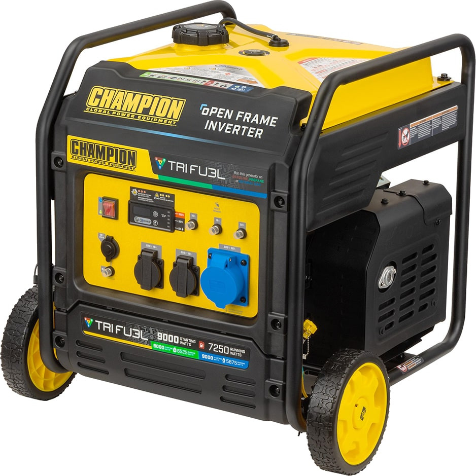 Електрогенератор CHAMPION C9000iE Tri Fuel