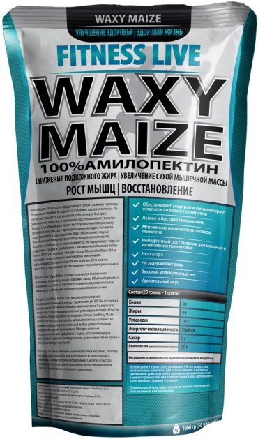 Гейнер Fitness Live Waxy Maize
