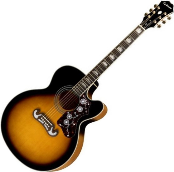 Электроакустическая гитара Epiphone EJ-200CE