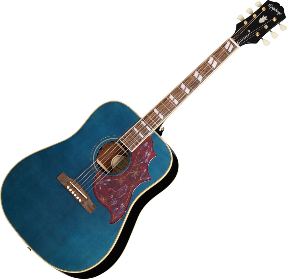 Электроакустическая гитара Epiphone Miranda Lambert Bluebird Studio Bluebonnet