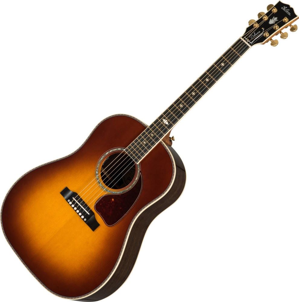 Электроакустическая гитара Gibson J-45 Deluxe Rosewood