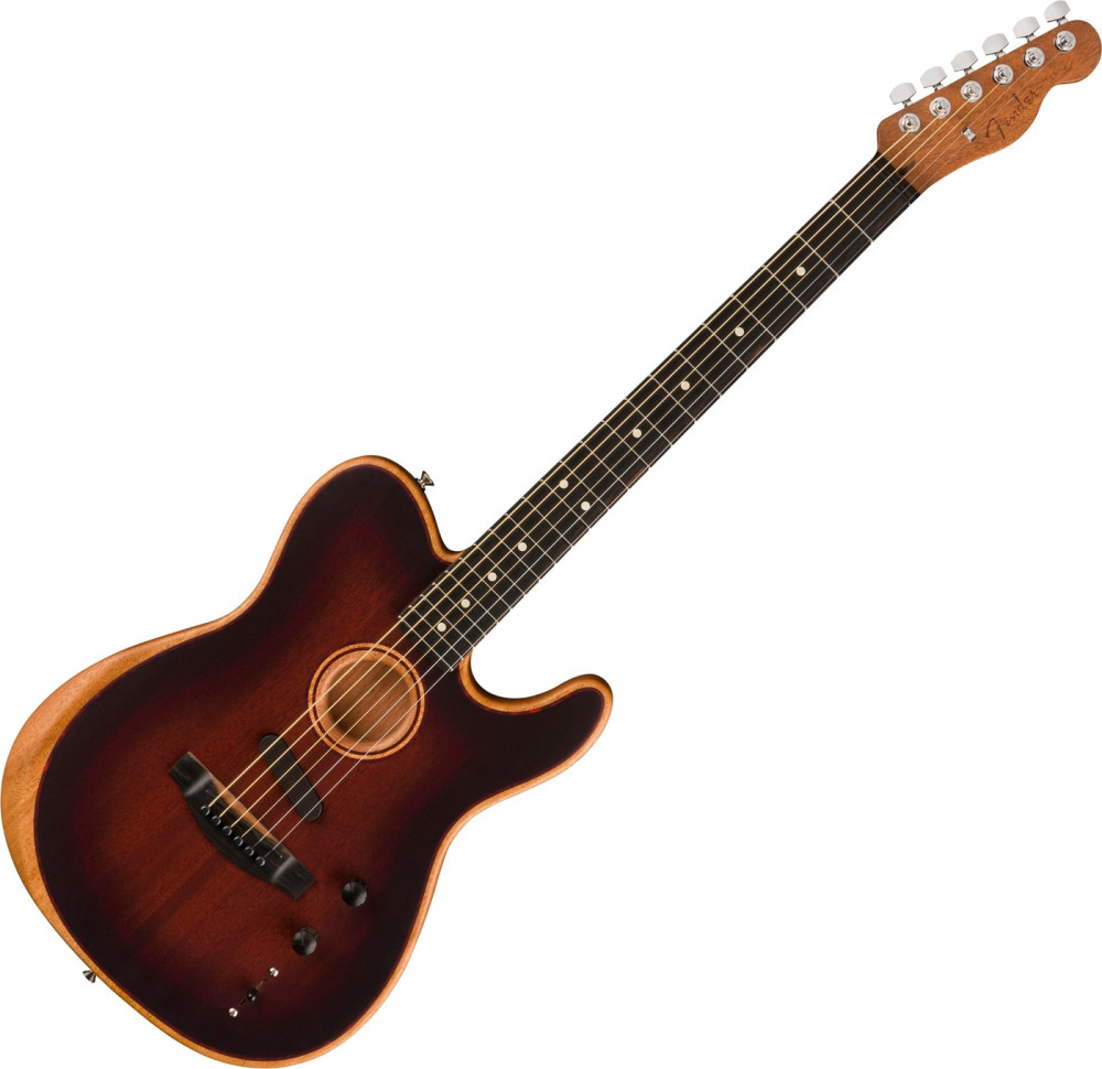 Электроакустическая гитара Fender American Acoustasonic Telecaster All-Mahogany