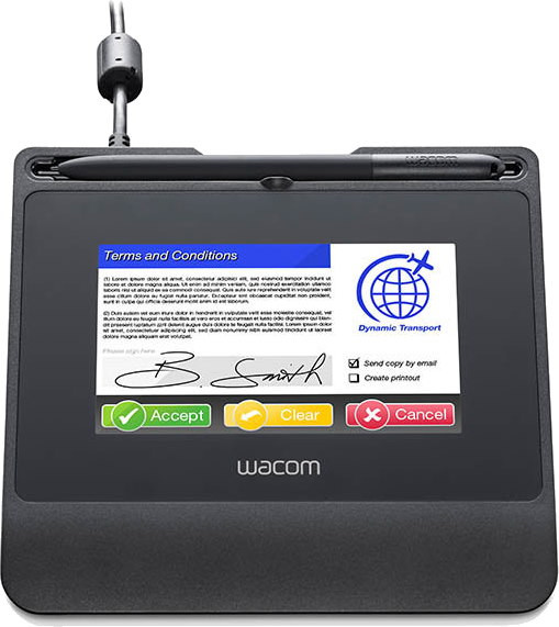 Планшет для цифровой подписи Wacom STU-540