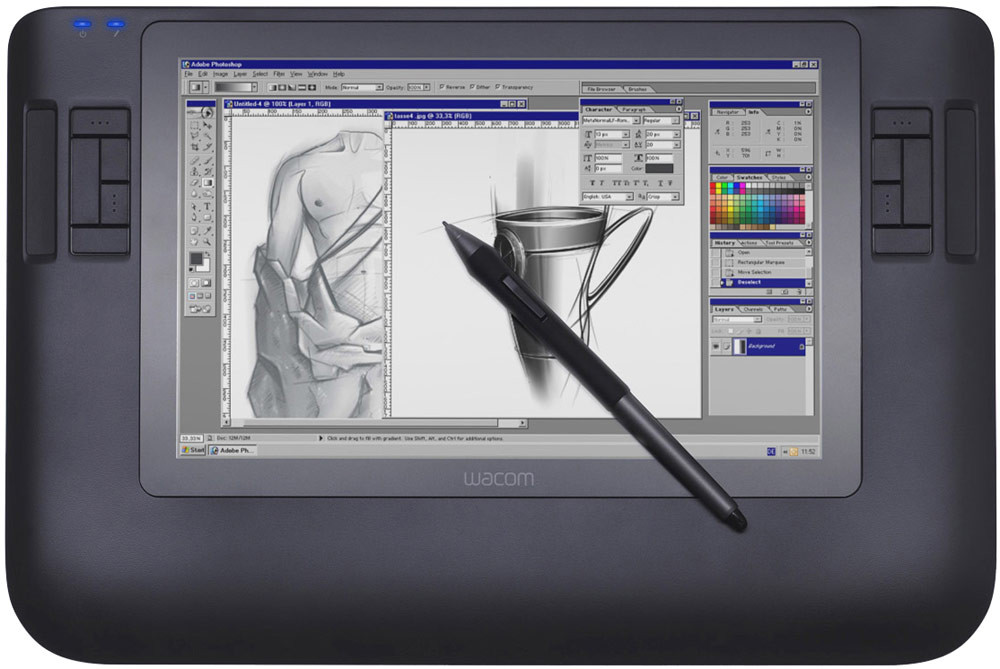Графический дисплей Wacom Cintiq 12WX