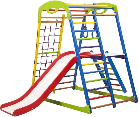 Спортивно-ігровий майданчик SportBaby SportWood Plus 2