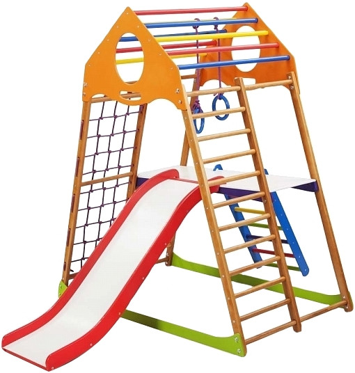 Спортивно-игровая площадка SportBaby KindWood Plus 2