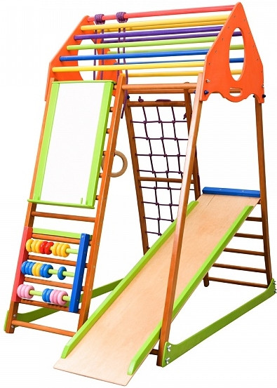 Спортивно-игровая площадка SportBaby KindWood Plus