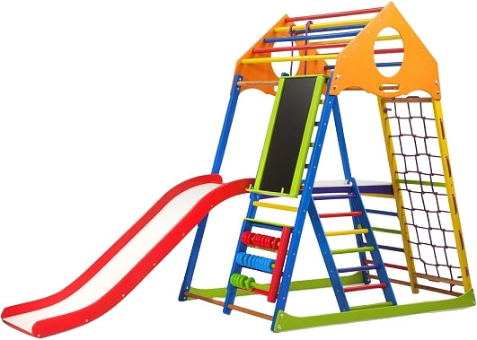 Спортивно-игровая площадка SportBaby KindWood Color Plus 3