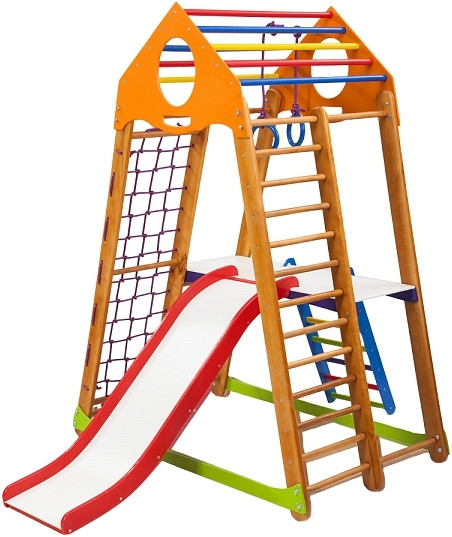 Спортивно-ігровий майданчик SportBaby BambinoWood Plus 2