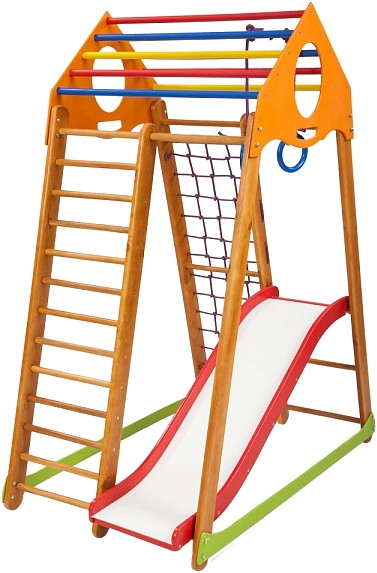 Спортивно-ігровий майданчик SportBaby BambinoWood Plus 1