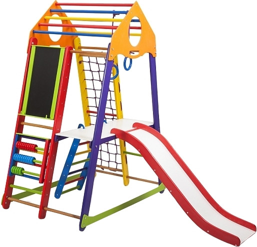 Спортивно-ігровий майданчик SportBaby BambinoWood Color Plus 3