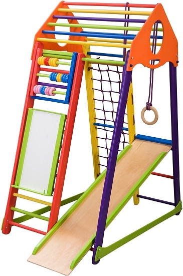 Спортивно-ігровий майданчик SportBaby BambinoWood Color Plus