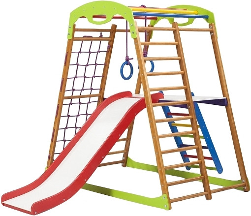 Спортивно-ігровий майданчик SportBaby BabyWood Plus 2