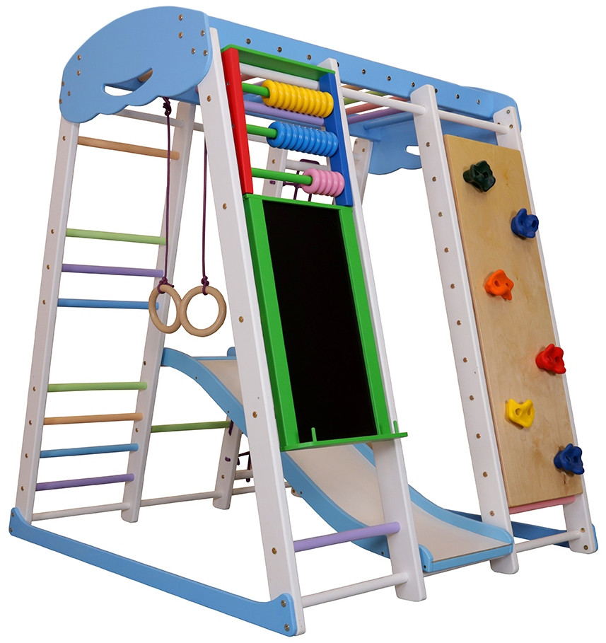 Спортивно-ігровий майданчик SportBaby Akvarelka Sky Plus 4