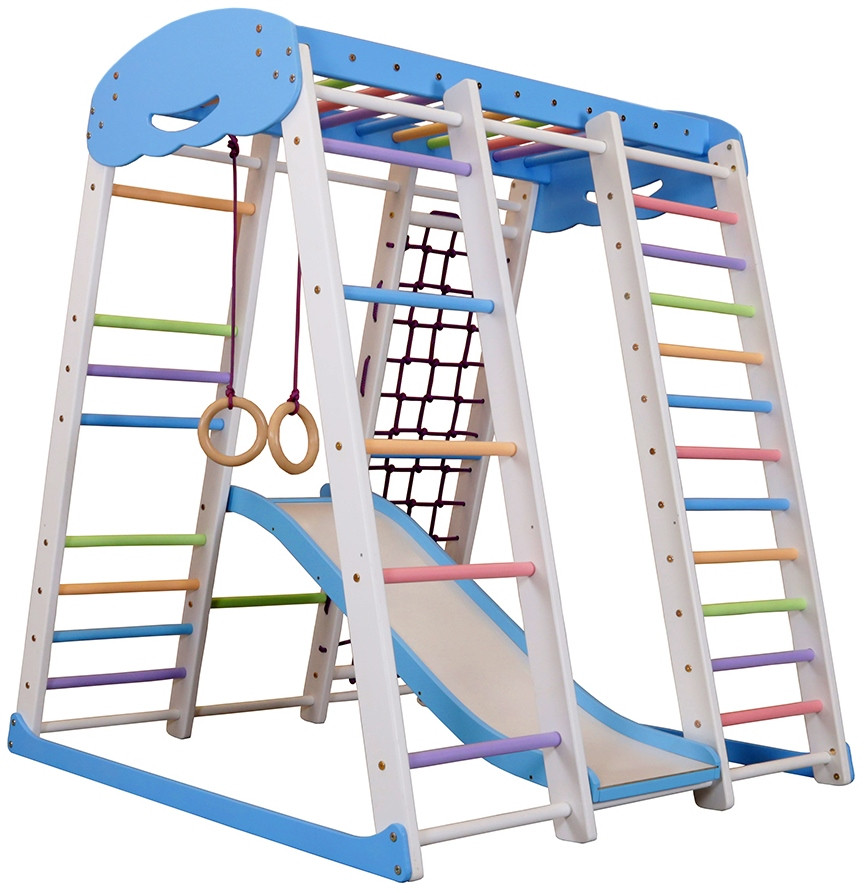 Спортивно-ігровий майданчик SportBaby Akvarelka Sky Plus 1