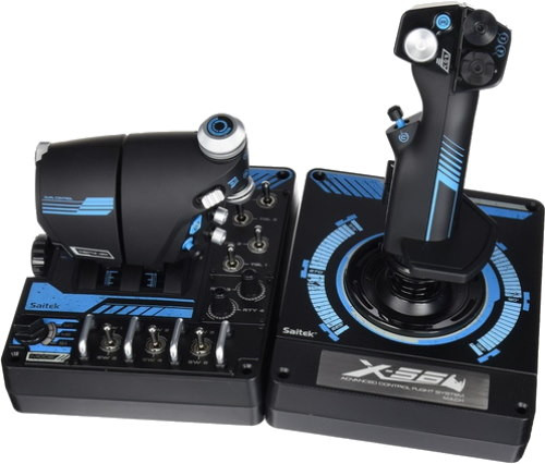 Джойстик Logitech X-56 Rhino Saitek Pro Flight
