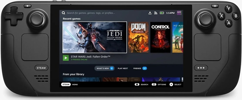 Портативная приставка Valve Steam Deck 256GB