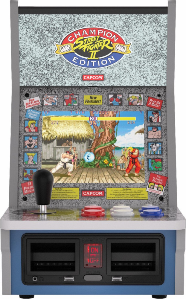 Игровая приставка Evercade Alpha Street Fighter Bartop Arcade