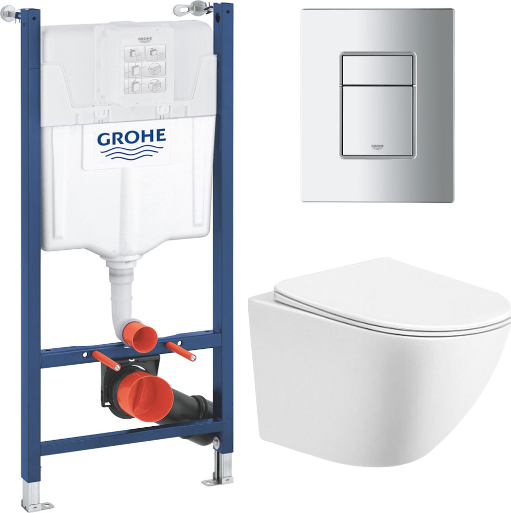 Инсталляция для туалета Grohe Solido Even UA38971966C WC