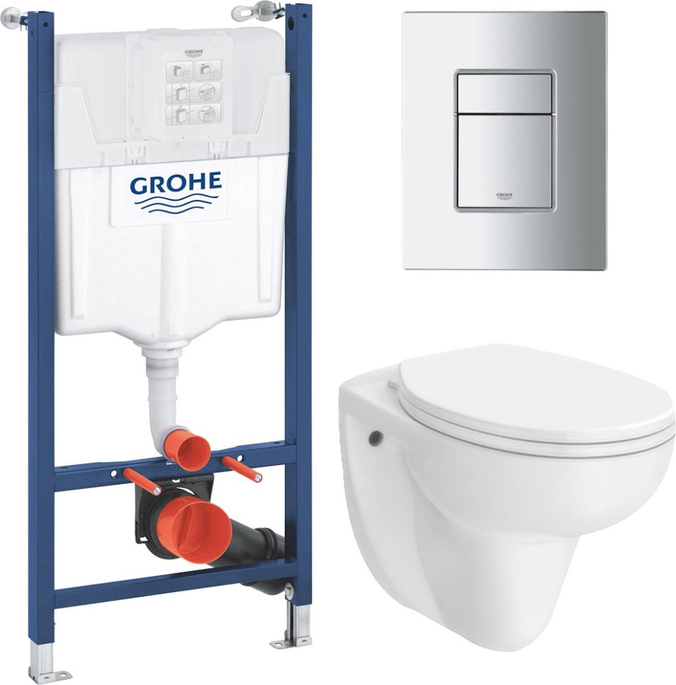 Инсталляция для туалета Grohe Solido Even UA38971966A WC