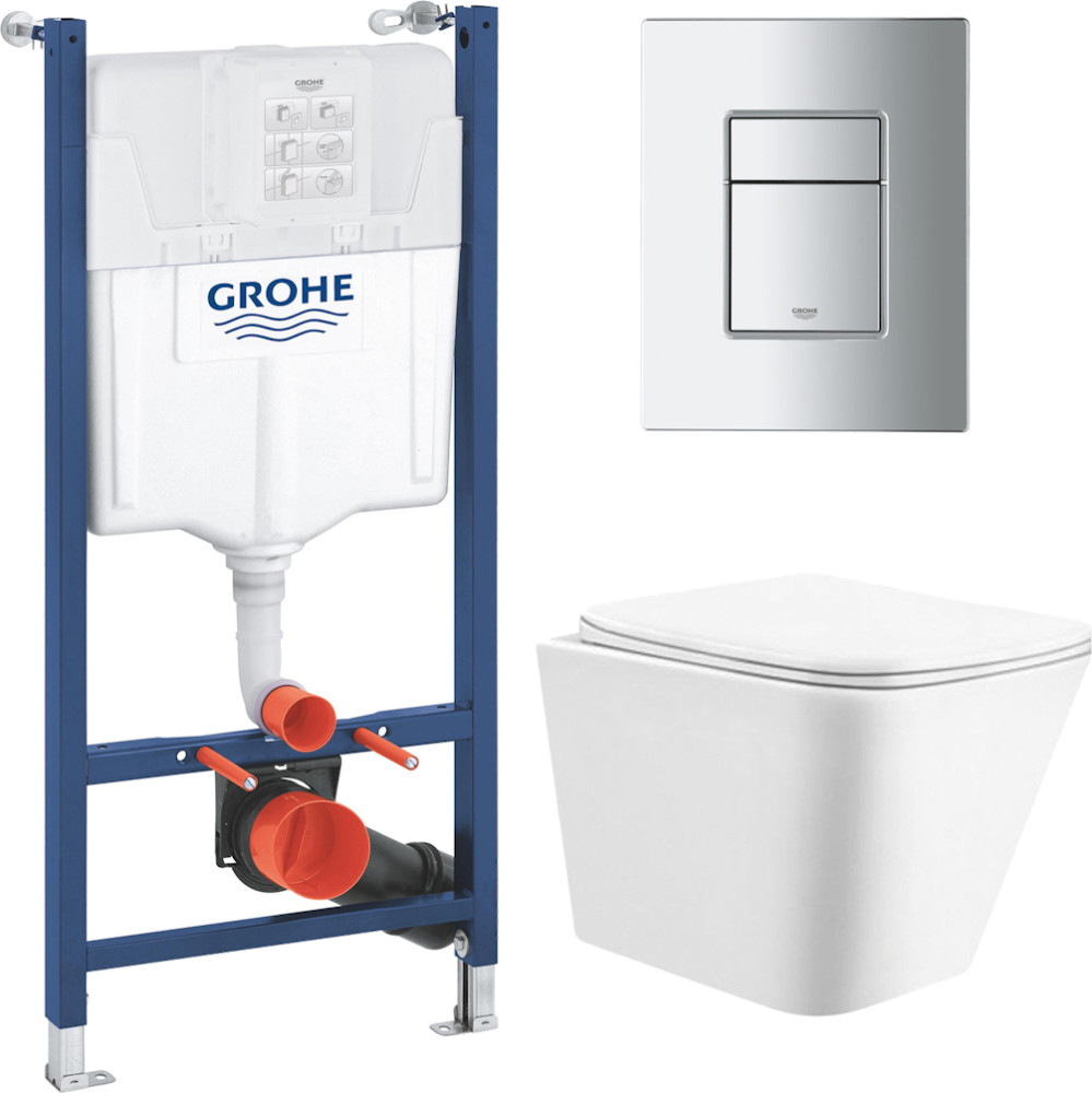 Инсталляция для туалета Grohe Solido Even UA38971966B WC
